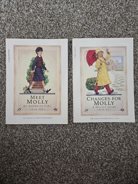 Meet Molly & Changes for Molly Paperback American Girl Set Of 2 Books